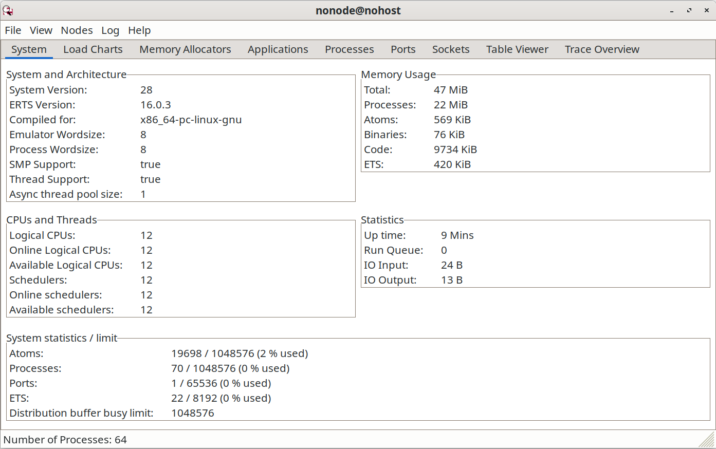 Observer 初始窗口